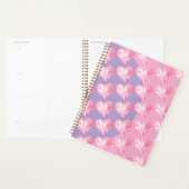 Roze Diamant Hart Patroon – Mooie & Stijlvolle Ont Planner (Display)