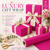 Roze diamant inpakpapier
