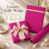 Roze diamant inpakpapier