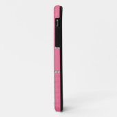 Roze diamanten bruiloft gunsten Case-Mate iPhone case (Achterkant/links)