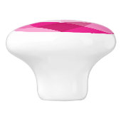 Roze diamanten edelsteen trekknoppen voor kinderka keramische knop (Zijkant)