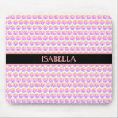 Roze diamanten/Fractal mozaïek Muismat (Voorkant)