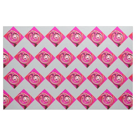 Roze diamanten stof (Fat Quarter)