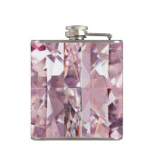 Roze diamantfles heupfles (Achterkant)