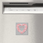 roze diamanthartenmagneet magneet (Insitu (Vaatwasser))
