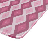Roze diamantpatroon snijplank (Hoek)