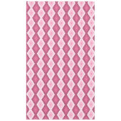 Roze diamantpatroon tafelkleed (Voorkant)