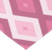 Roze diamantpatroon tafelkleed (Gekanteld)
