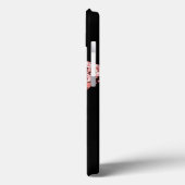 Roze Diamond Hoesje-Mate iPhone Case (Achterkant / Links)