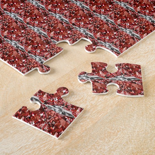 Roze Diamond Legpuzzel (Zijkant)