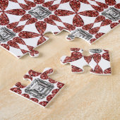 Roze Diamond Legpuzzel (Zijkant)