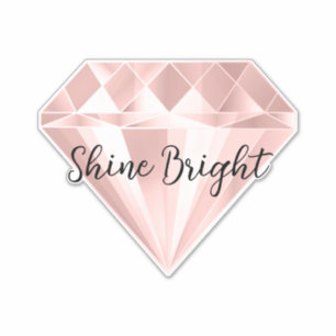Roze Diamond Sticker