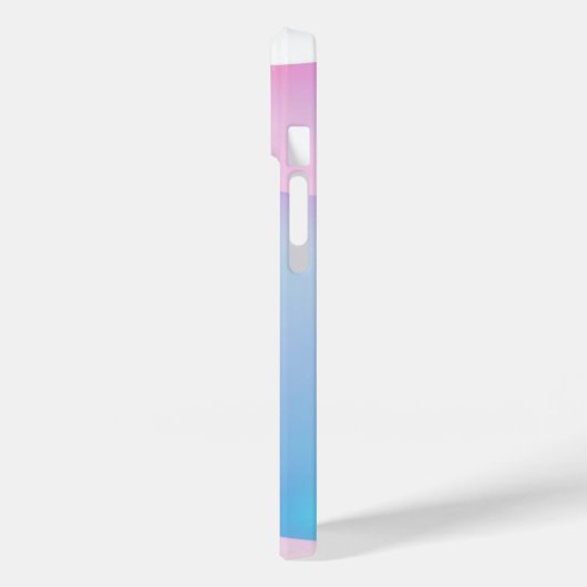  Roze Diamonte Vlinder iPhone 14 Hoesje (Achterkant / Links)