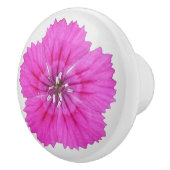 Roze Dianthus Keramische Knop (Rechts)