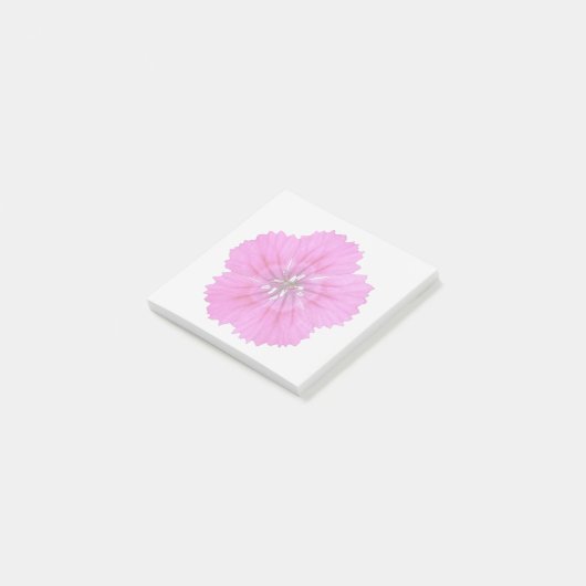 Roze Dianthus Post-Its Post-it® Notes (Schuin)