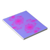 Roze dichtstbijzijnde laptop notitieblok (Schuin)