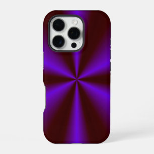 Roze Dieprood Paarse Regenboog iPhone 16 Pro Hoesje