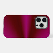 Roze Dieprood Rode Regenboog iPhone Hoesje (Achterkant horizontaal)
