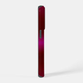 Roze Dieprood Rode Regenboog iPhone Hoesje (Rechterkant)