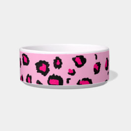 Roze Dierenprint Voerbakje