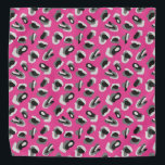 Roze dierlijke afdruk / Camo Pet Bandana<br><div class="desc">Roze dierlijke afdruk / Camo op roze achtergrond</div>