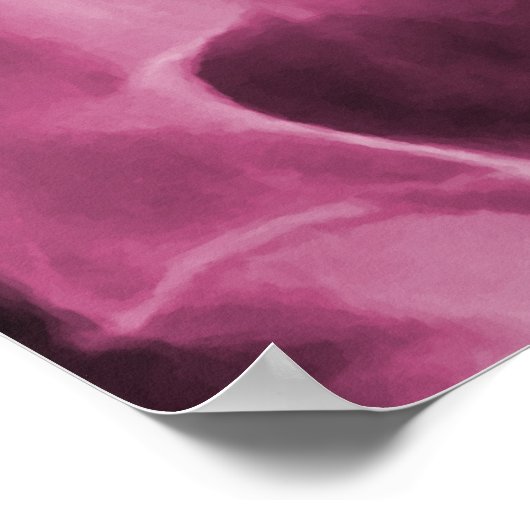 Roze digitale röntgenfoto's poster (Hoek)