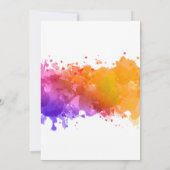 Roze Dino Verjaardag Kaart (Achterkant)