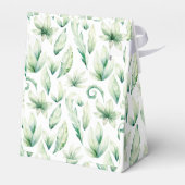 Roze Dinosaur Favor Box Bedankdoosjes (Achterkant)