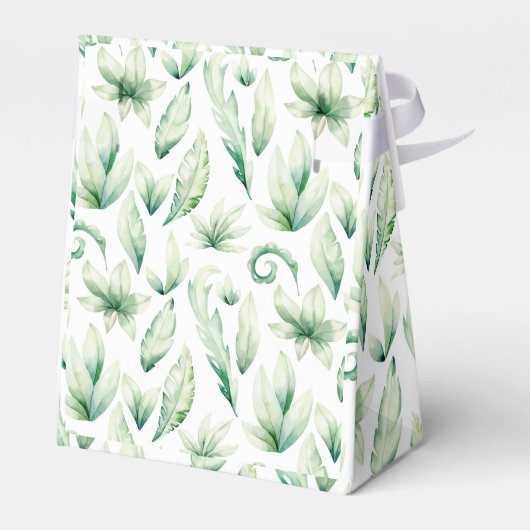 Roze Dinosaur Favor Box Bedankdoosjes (Achterkant)