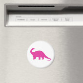 Roze Dinosaur Magneet (Insitu (Vaatwasser))