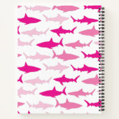 Roze Dinosaur Notitieboek (Achterkant)