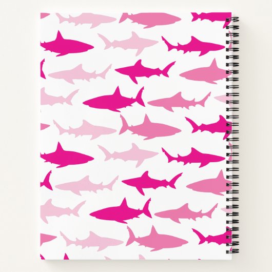 Roze Dinosaur Notitieboek (Achterkant)