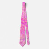 Roze dinosaur verbergen stropdas (Voorkant)