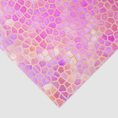 Roze dinosaur verbergen tissuepapier (Detail)