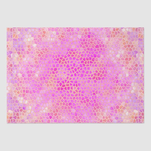 Roze dinosaur verbergen tissuepapier (Voorkant)