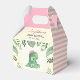 Roze Dinosaurus Baby Meisje Douche Sprinkle Dino P Bedankdoosjes