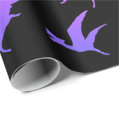 Roze dinosuars cadeaupapier (Rol Hoek)