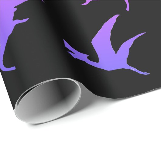 Roze dinosuars cadeaupapier (Rol Hoek)