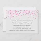 Roze diploma-uitnodigingen voor de klas van 2015 kaart (Achterkant)