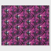 Roze Disco Bal Cadeaupapier (Vlak)