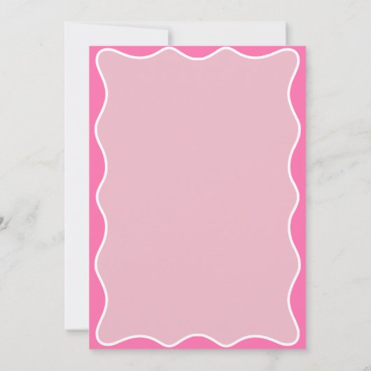 Roze Disco Ball Sparkle Bride wordt Party Design Kaart (Achterkant)