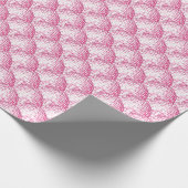 Roze Disco Ball Wrapping Paper Cadeaupapier (Hoek)