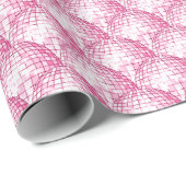 Roze Disco Ball Wrapping Paper Cadeaupapier (Rol Hoek)