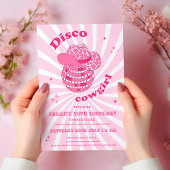 Roze | Disco Cowgirl verjaardagsfeestje Kaart