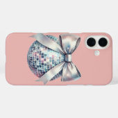 Roze discobal Case-Mate iPhone case (Achterkant (horizontaal))