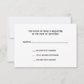 Roze Discobal RSVP (Achterkant)