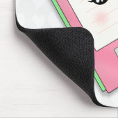 Roze diskette muismat (Hoek)