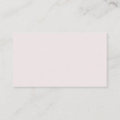 Roze Display Showerkaart Informatiekaartje (Achterkant)