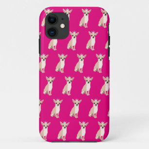 Roze Diva Chihuahua Cute Dog iPhone cover