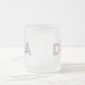 Roze Diva Matglas Koffiemok (Center)